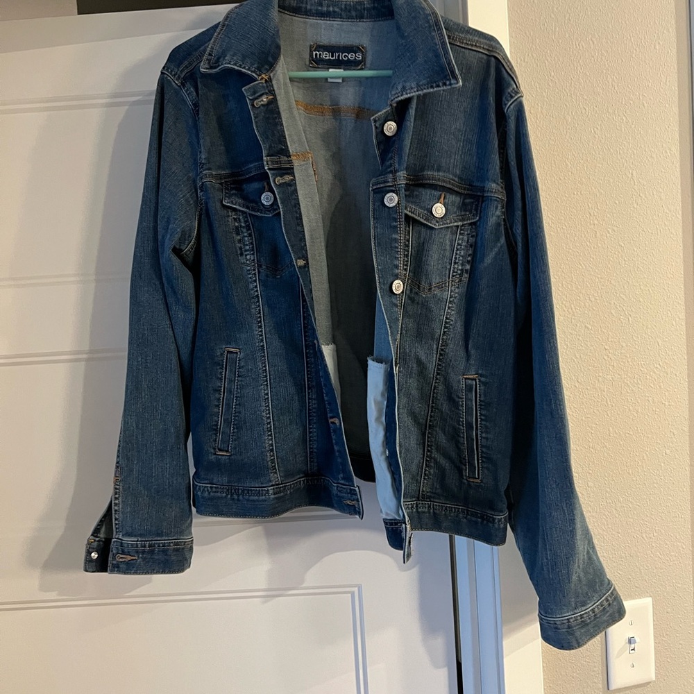 Maurices Blue Jean Jacket